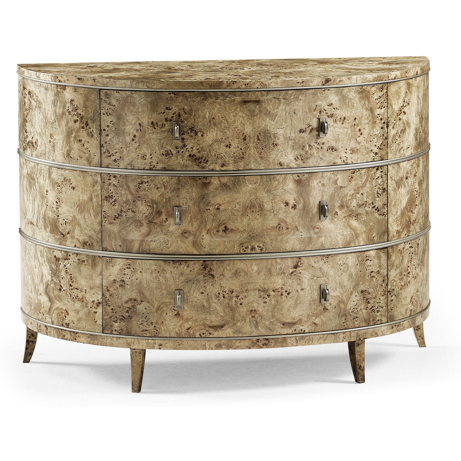 Jonathan Charles Fulgurite Mappa Burl Demilune