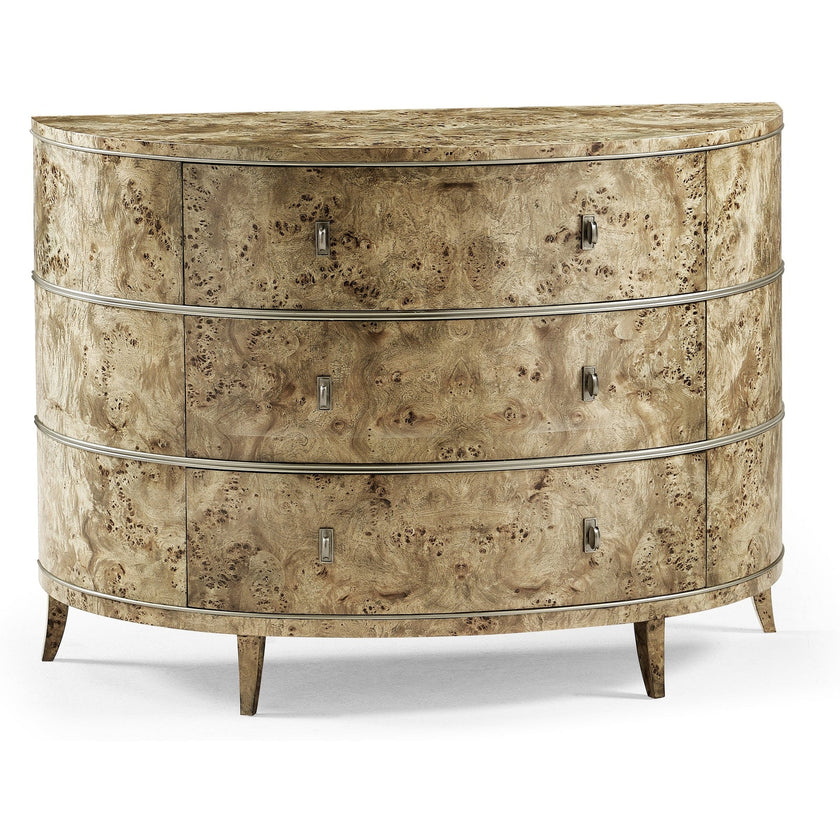 Jonathan Charles Fulgurite Mappa Burl Demilune