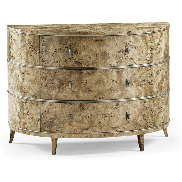 Jonathan Charles Fulgurite Mappa Burl Demilune