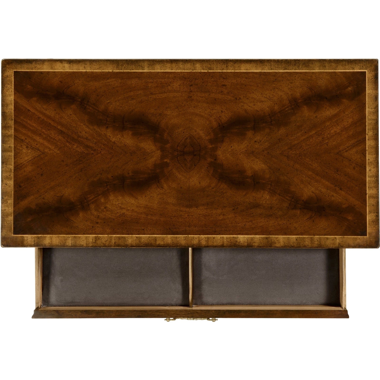 Jonathan Charles Buckingham Chest of Drawers with Concave Profile