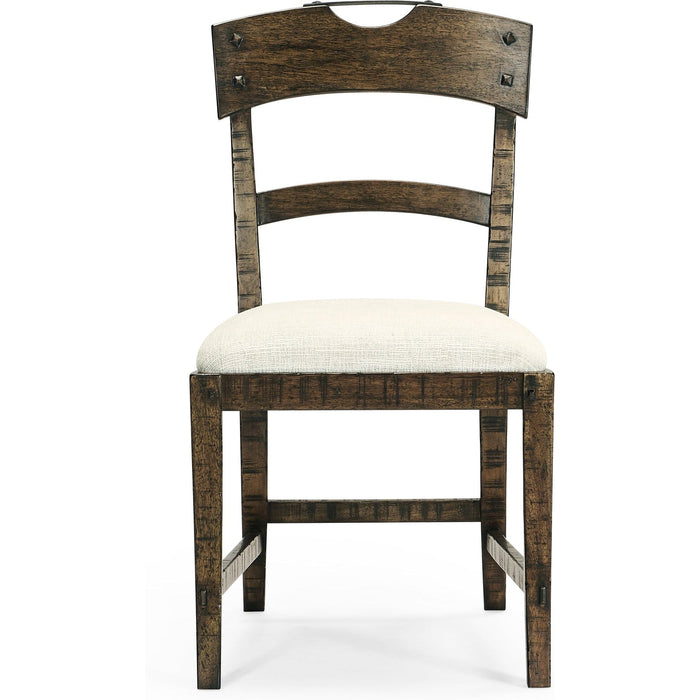 Jonathan Charles Casual Accents Planked Dining Side Chair