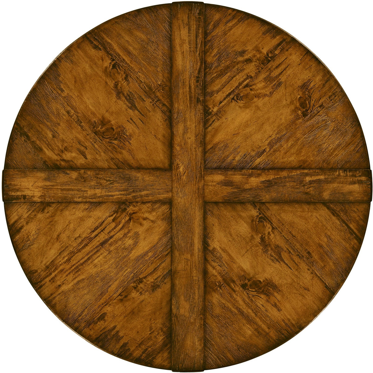 Jonathan Charles Walnut Solid Wood Dining Table