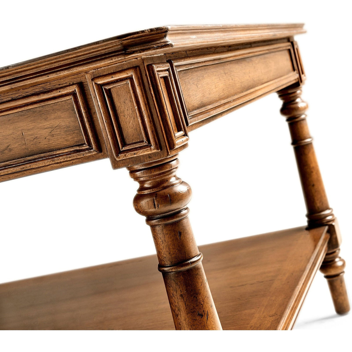 Jonathan Charles Victorian Style Walnut Coffee Table